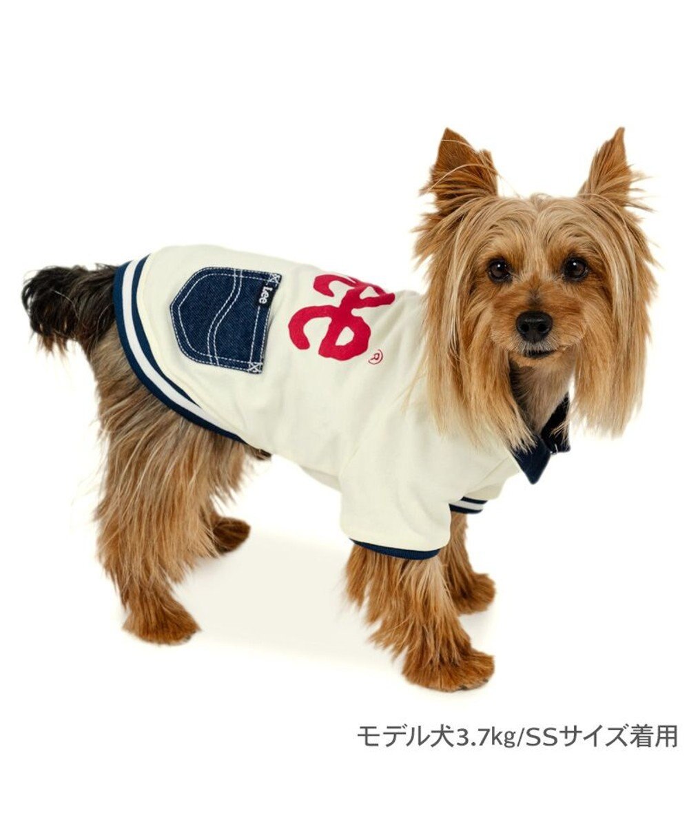 PET PARADISE Lee ジップUP トレーナー 《ホワイト》 小型犬 