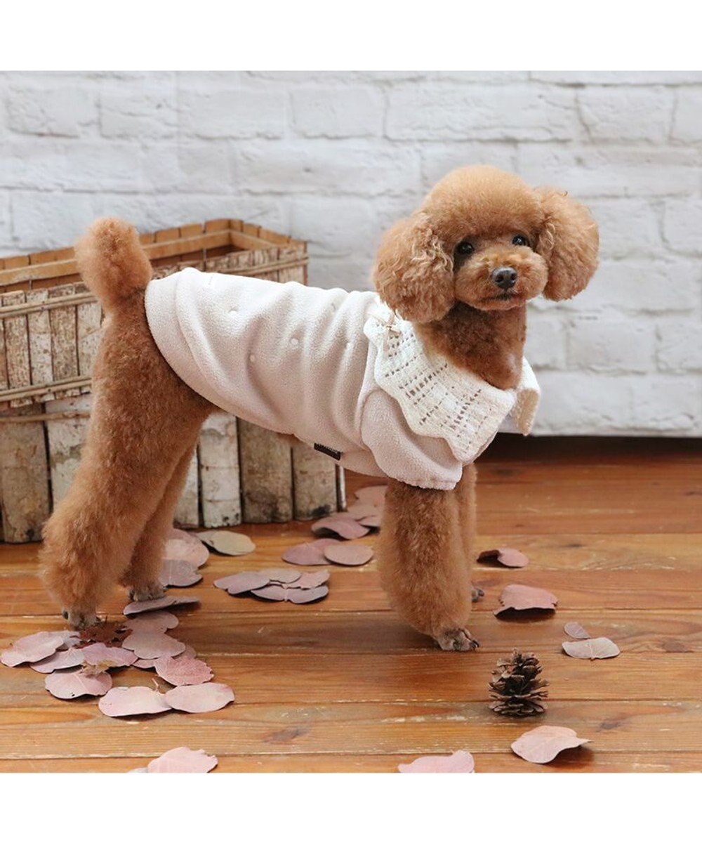 PET PARADISE ペットパラダイス ワンダフル ストレッチ フリース 《 ニット襟 》小型犬 