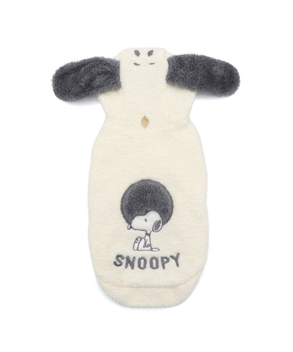 PET PARADISE スヌーピー 遠赤外線 もふもふ パーカー 小型犬 