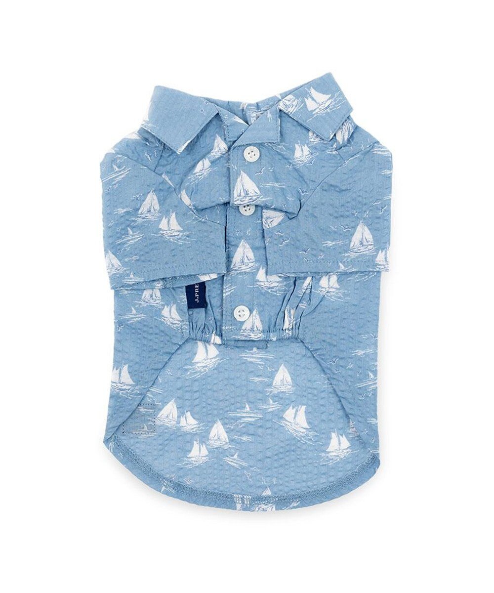 PET PARADISE J.PRESS ウェーブシャツ 《船柄 》 小型犬 