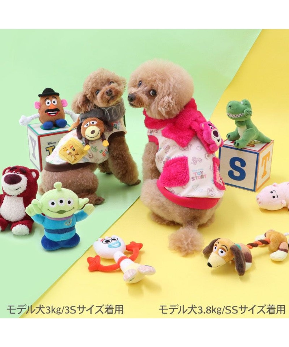 PET PARADISE ディズニー トイ・ストーリー スリンキー マフラー付き トレーナー  小型犬