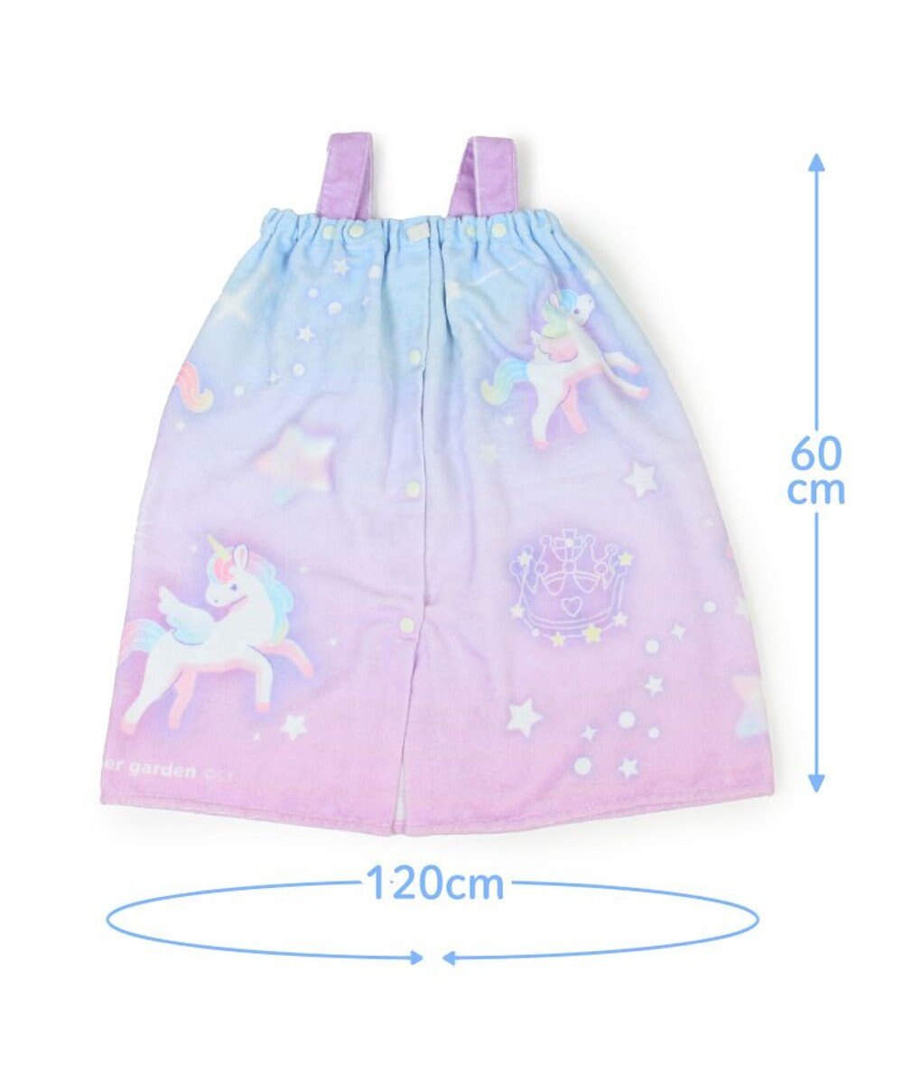 Mother garden マザーガーデン ユニコーン ラップタオル 60cm 《ミルキーウェイ柄》 