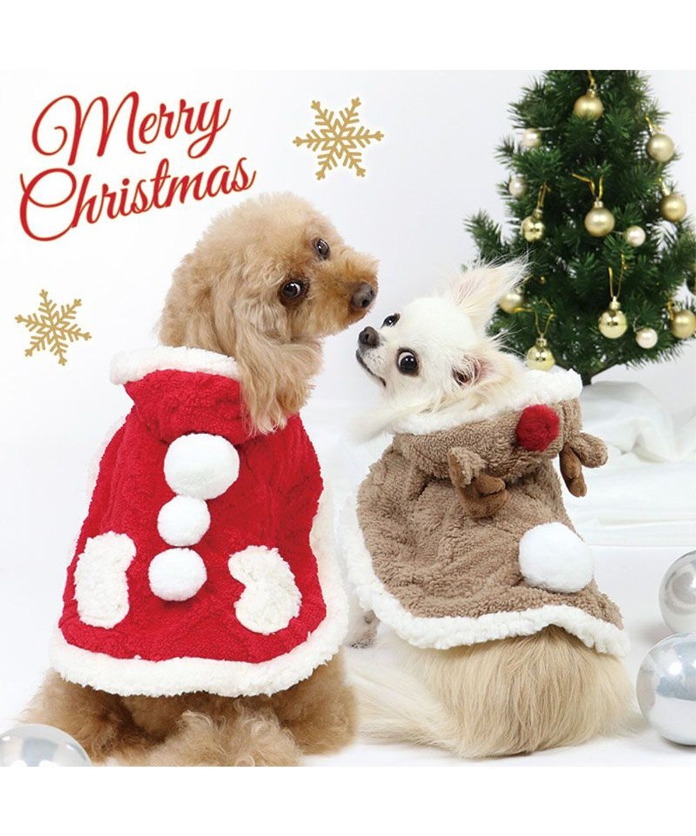 犬服 ばっち クリスマス サンタ 犬 メス 着ぐるみ Xmas