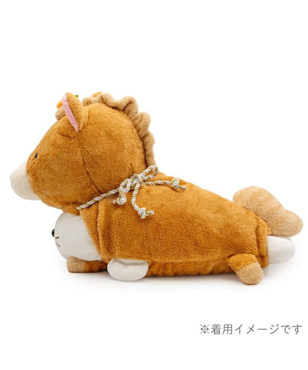 Mother garden しろたん  午年 抱き枕カバー 55cm用 《茶》 単品 