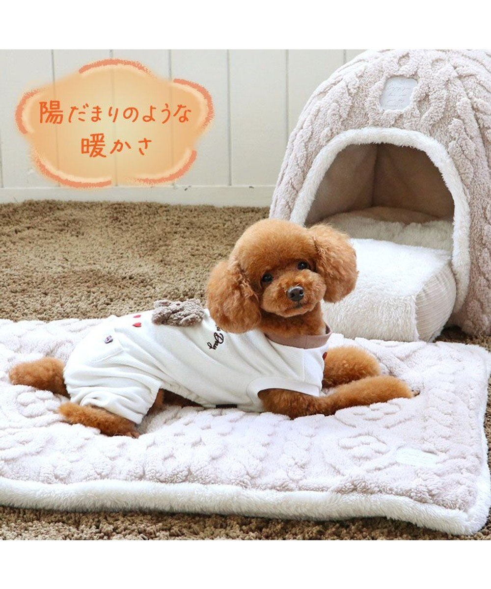 PET PARADISE ペットパラダイス ペティヒート プレミアム ロンパース くま 小型犬