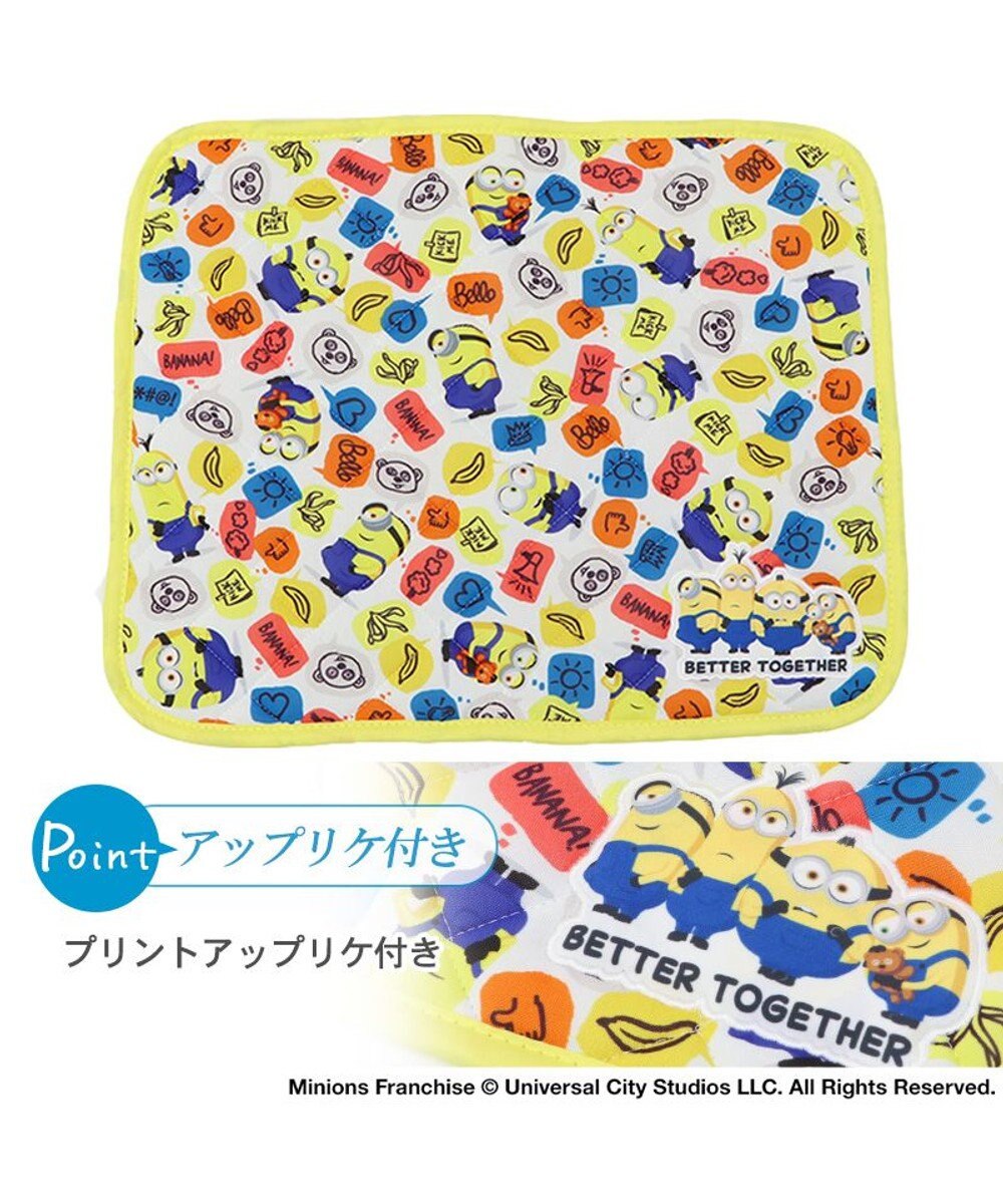 PET PARADISE ミニオン ふきだし柄 柔らか クールマット (48×40cm) 