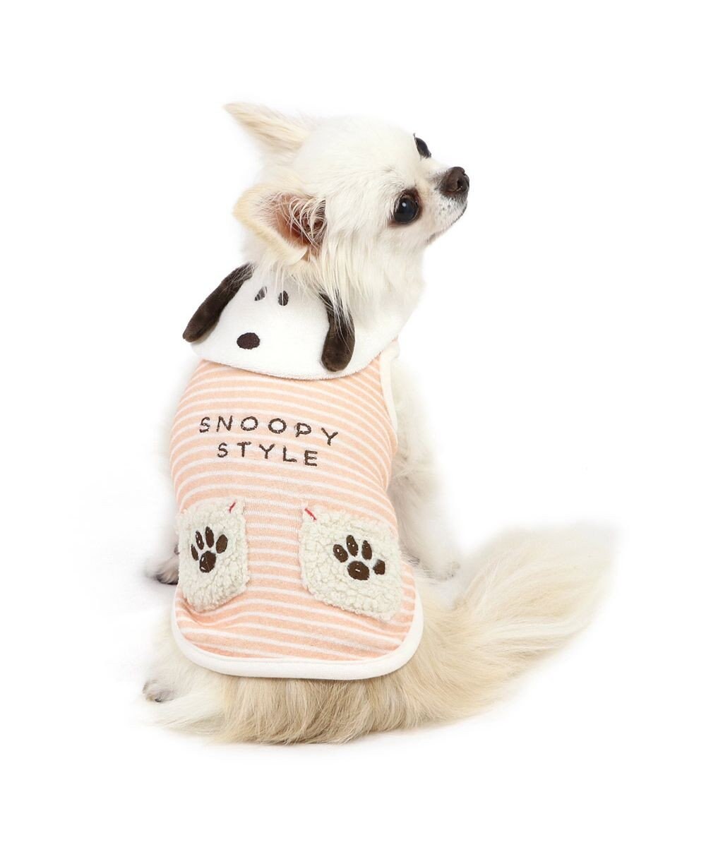 PET PARADISE スヌーピー サーモキープ タンクトップ  《お顔襟》 小型犬 