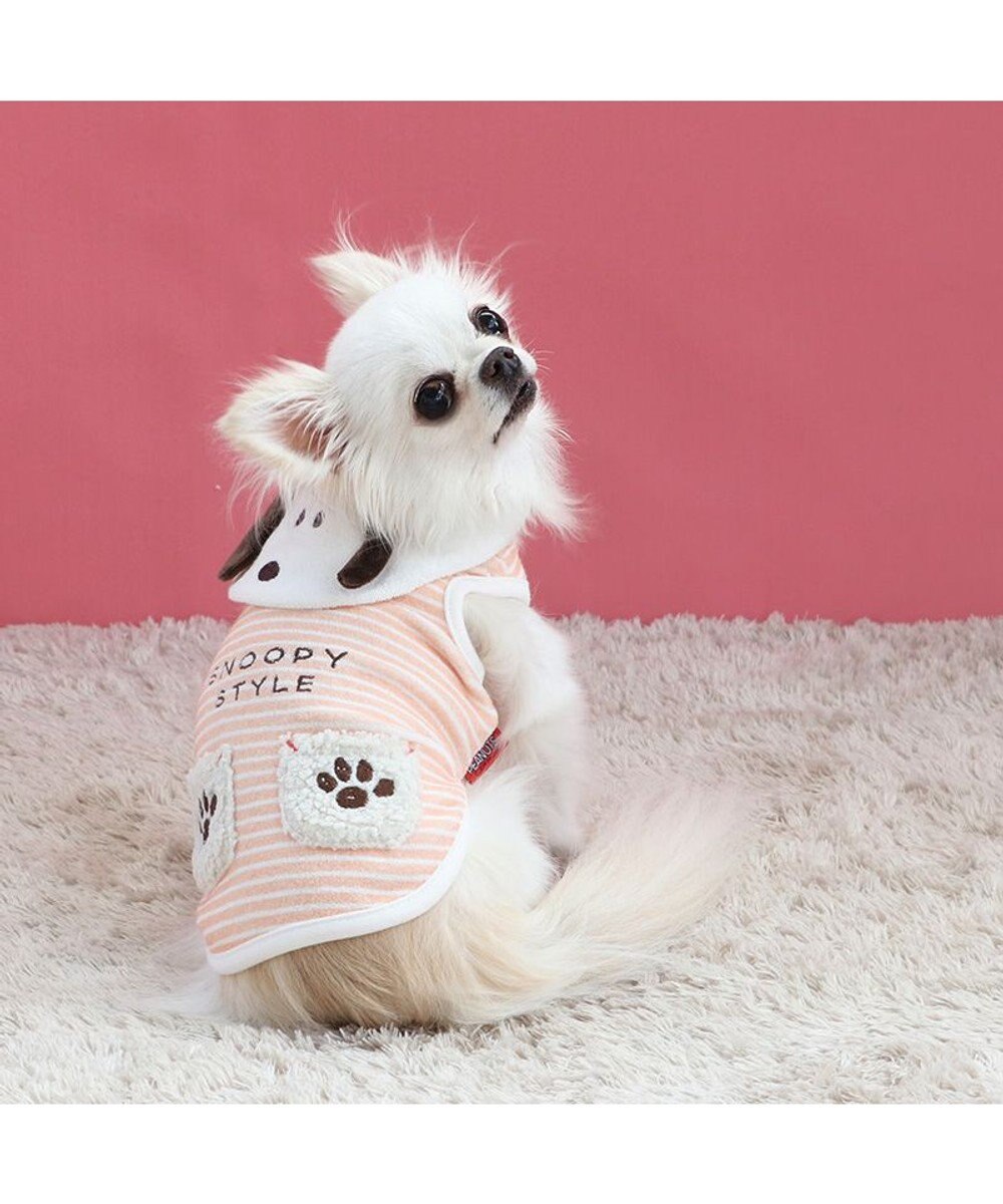 PET PARADISE スヌーピー サーモキープ タンクトップ  《お顔襟》 小型犬