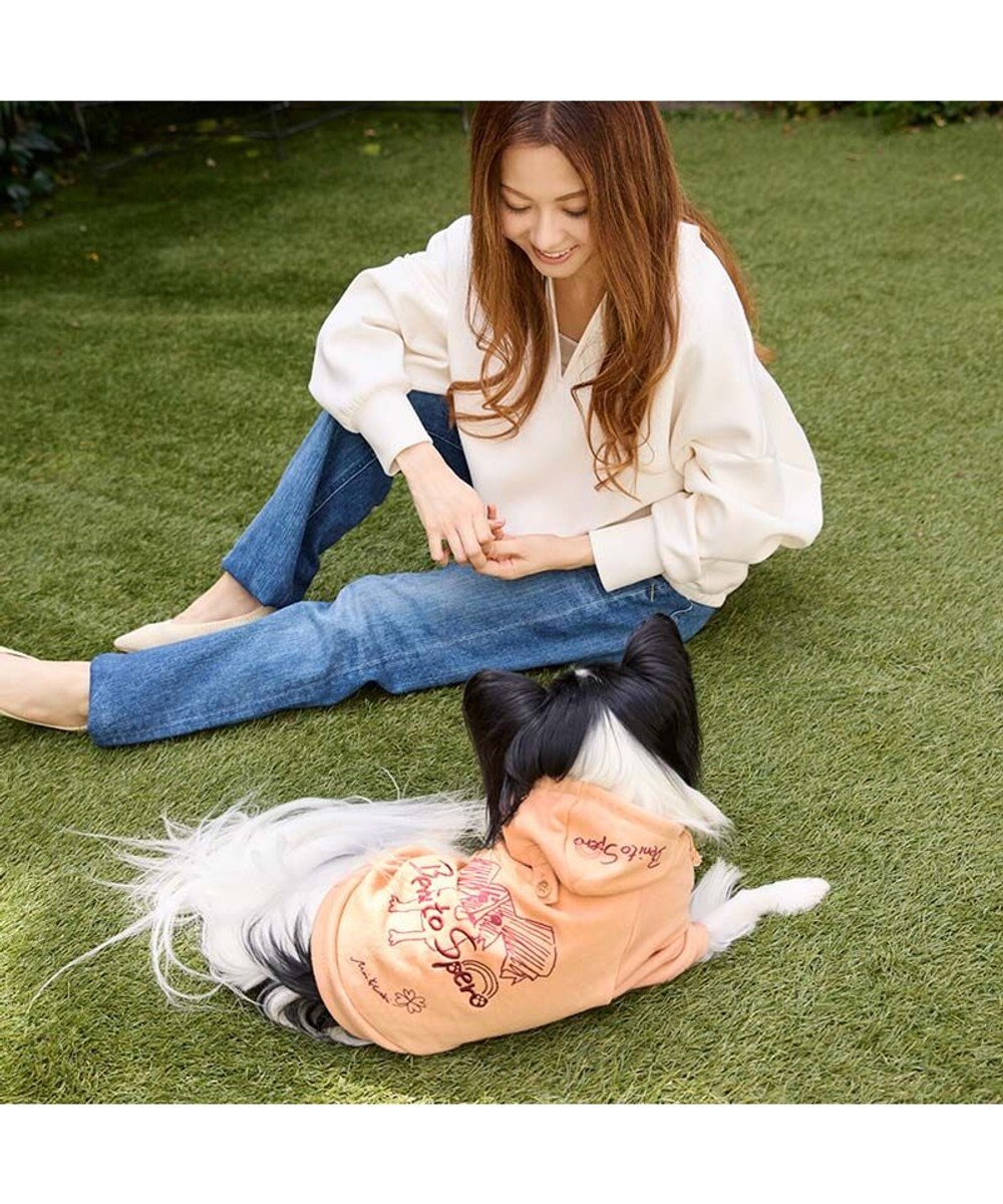 PET PARADISE ペットパラダイス Mai Kuraki ベニート パーカー 《ピンク》 小型犬