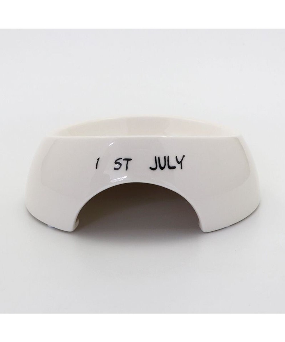 PET PARADISE 【受注生産】スヌーピー えさ皿 食器  名前と誕生日が入ります！  オーダーメイドフードボウル【小】 