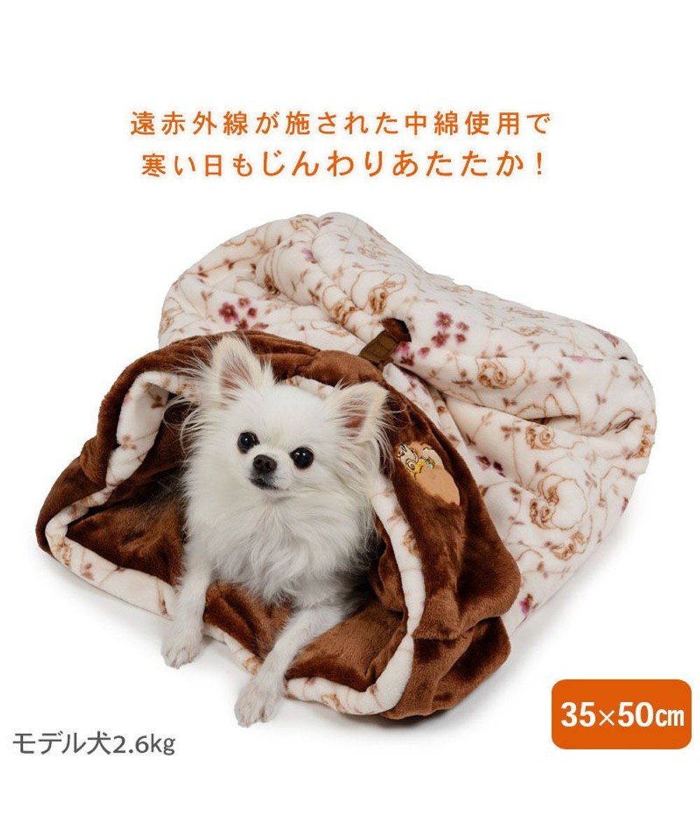 PET PARADISE ディズニー わんわん物語 レディ 遠赤外線  寝袋 筒型 S
