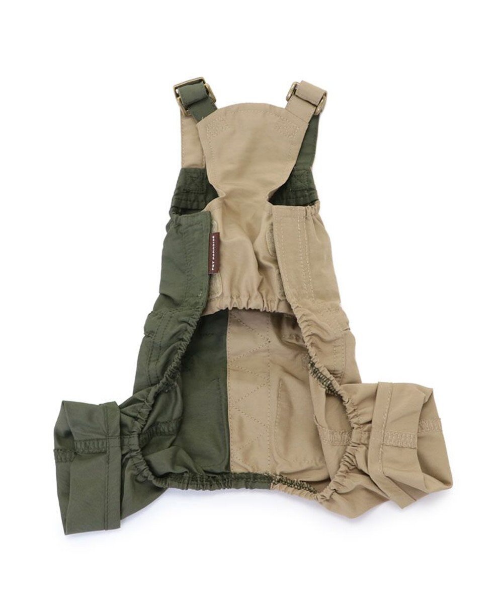 PET PARADISE ペットパラダイス ポケット切替 オーバーオール  小型犬 