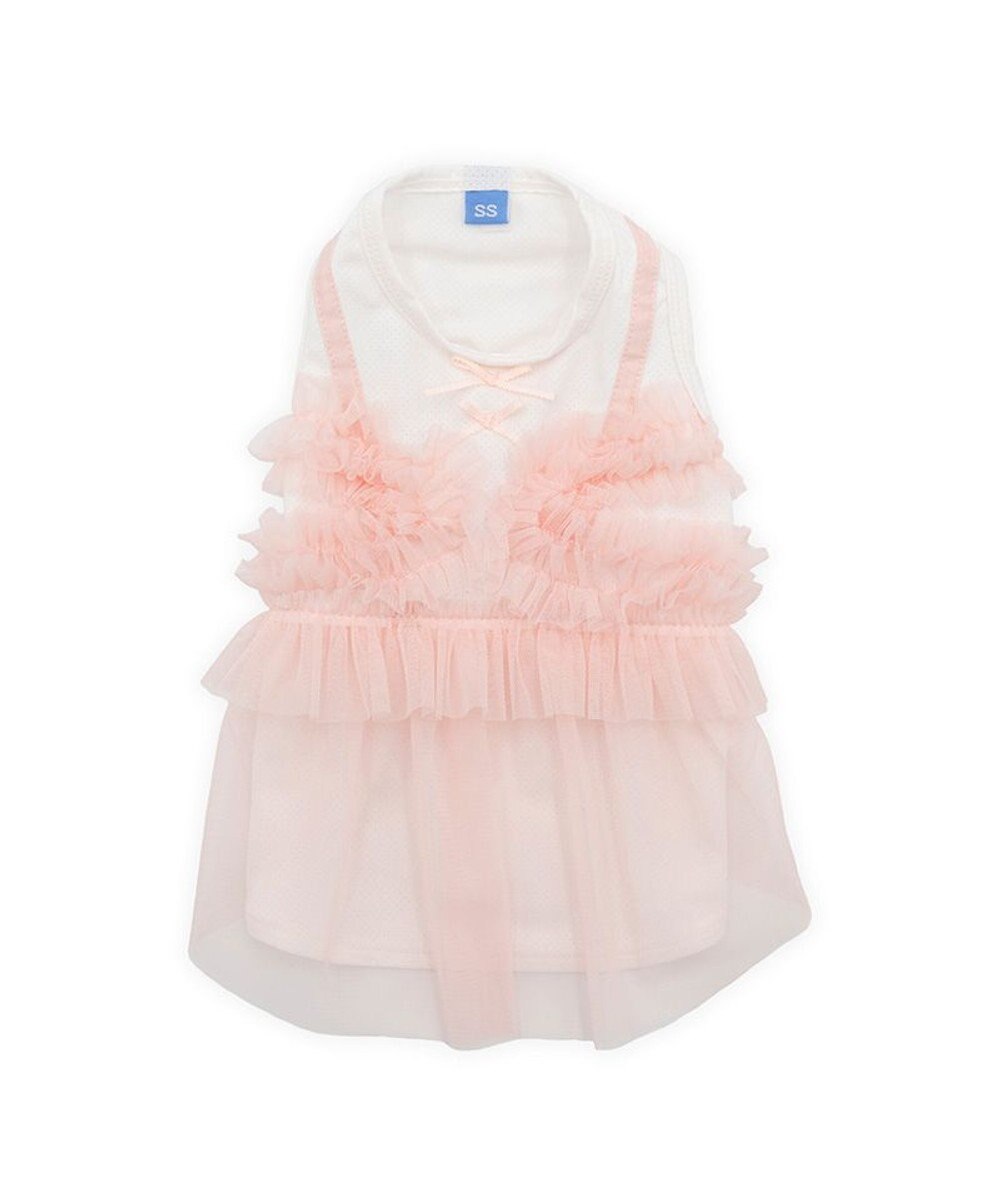 PET PARADISE ペットパラダイス チュール タンクトップ 《ピンク》 小型犬 