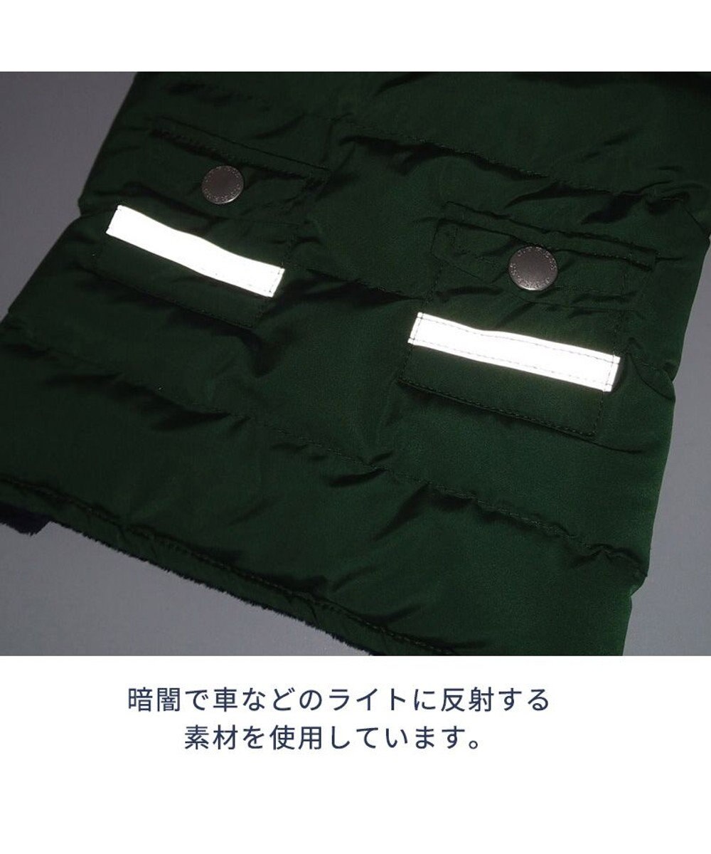 PET PARADISE 犬 服 J.PRESS 綿入り コート 【小型犬】 フライトコート レッド 