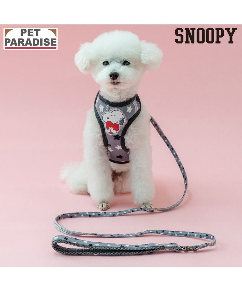 PET PARADISE スヌーピー リード付きハーネス 《星スヌーピー》 Ｓ 