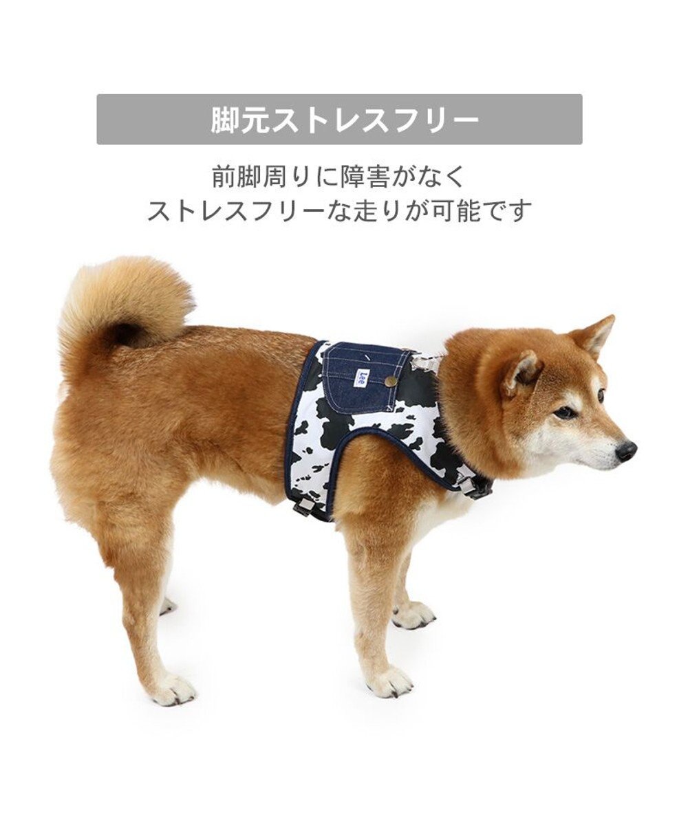 PET PARADISE Lee クールハーネス 《牛柄》 ＳＭ 