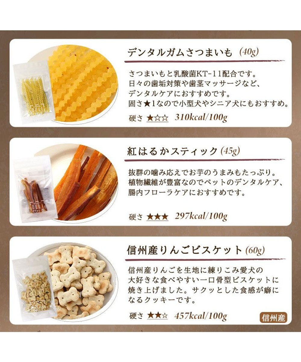PET PARADISE ペットパラダイス 犬 おやつ デリスタイル4種類 ヘルシー系セットA