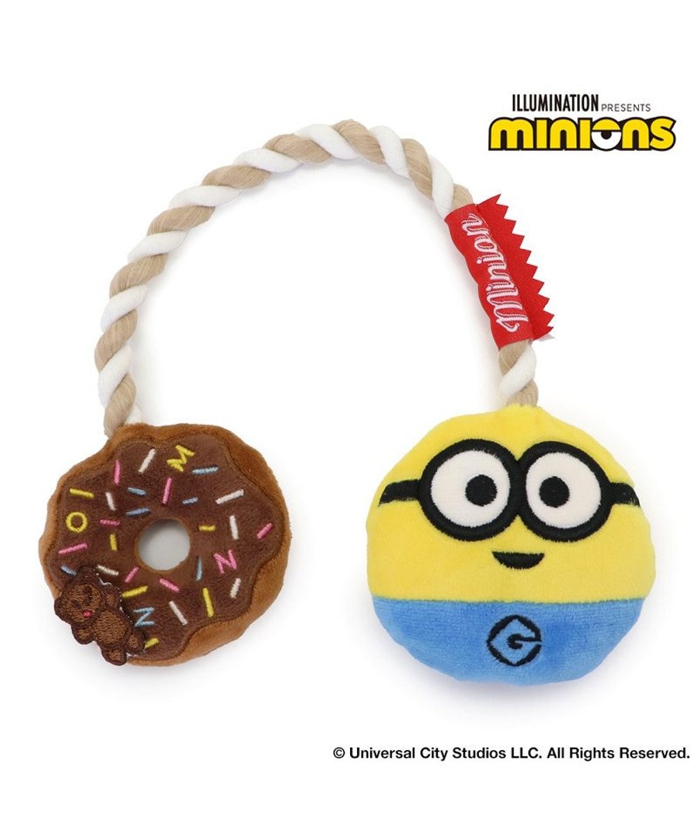 PET PARADISE ミニオン ボブ ドーナツ ロープ トイ