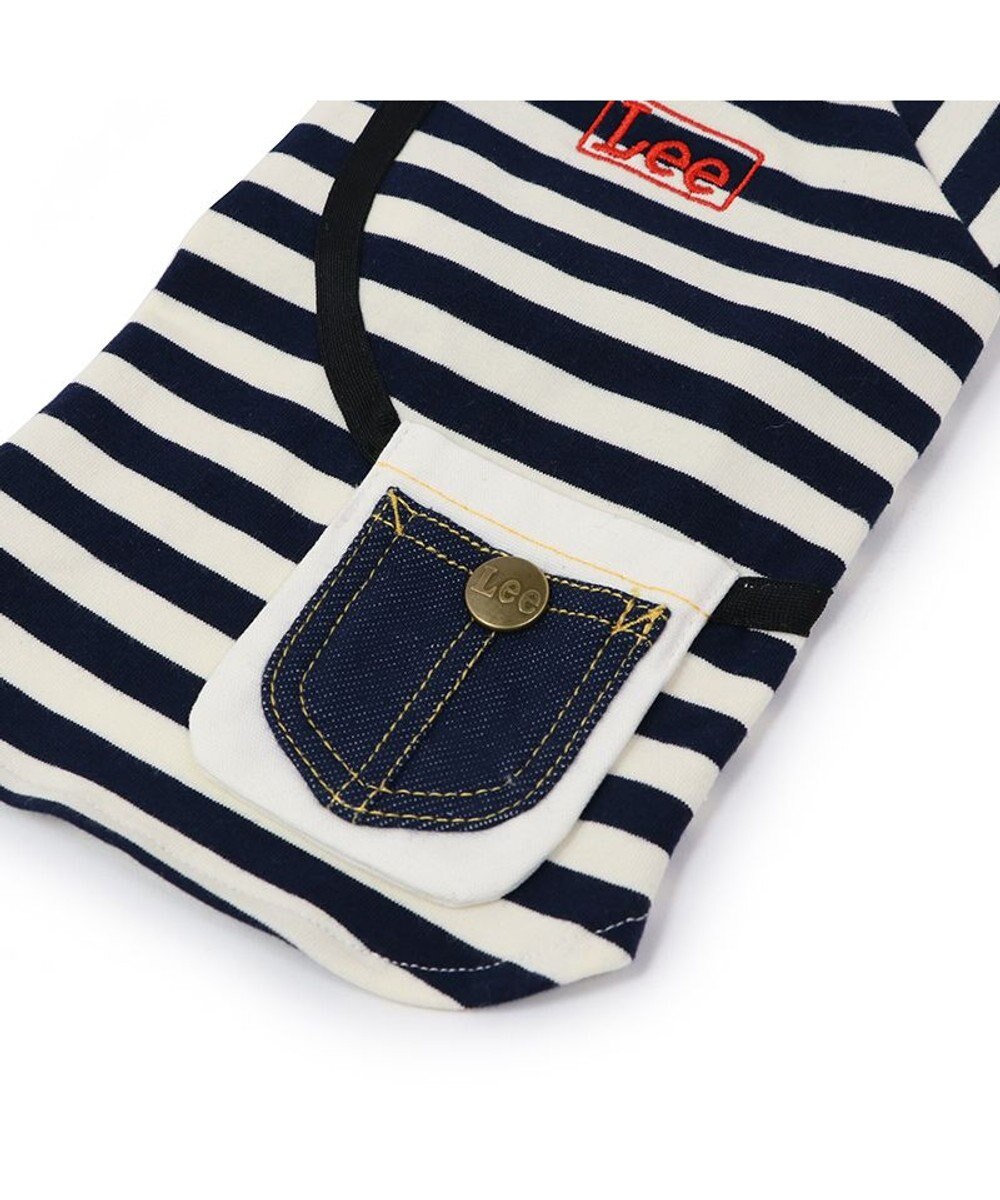 PET PARADISE  Lee ボーダー Tシャツ   デニム ポーチ風 小型犬 