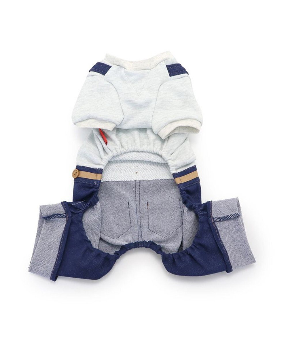 PET PARADISE スヌーピー お出かけぬいぐるみ付 パンツつなぎ  小型犬 