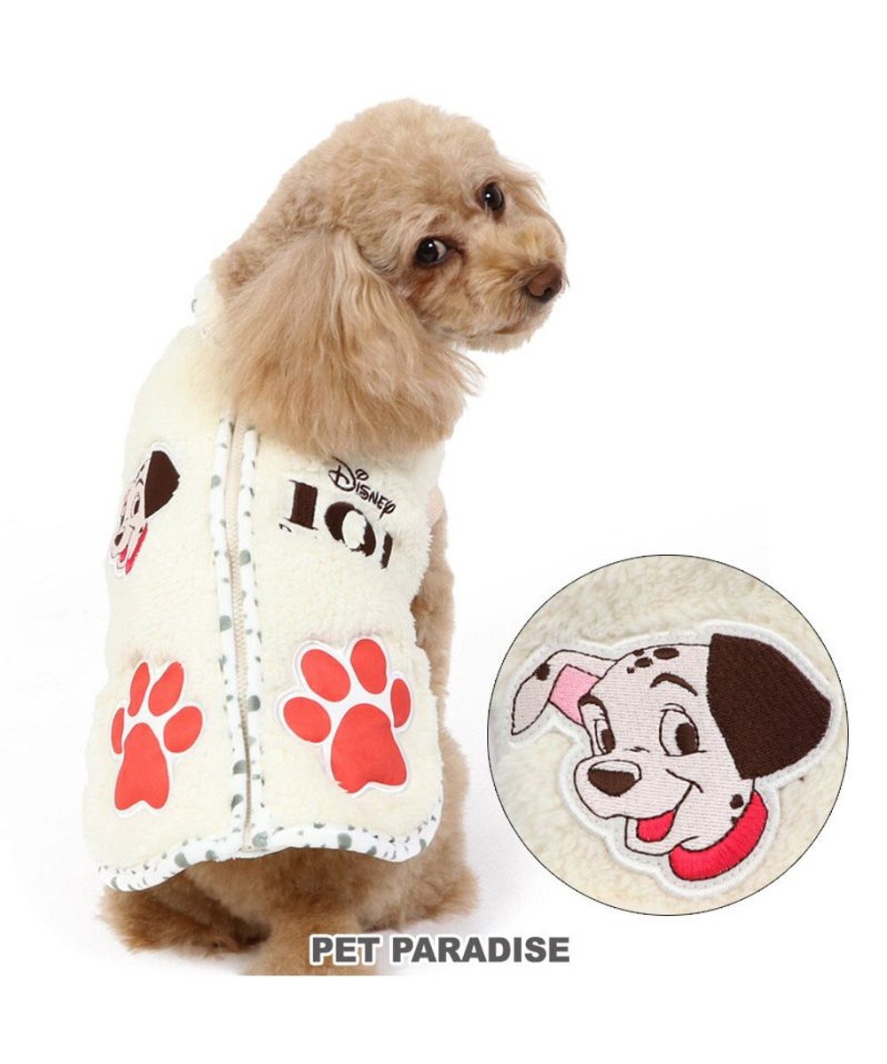 犬 服 秋冬 ディズニー １０１匹わんちゃん 背中開き ベスト 小型犬 ジップアップ Pet Paradise 通販 雑貨とペット用品の通販サイト マザーガーデン ペットパラダイス