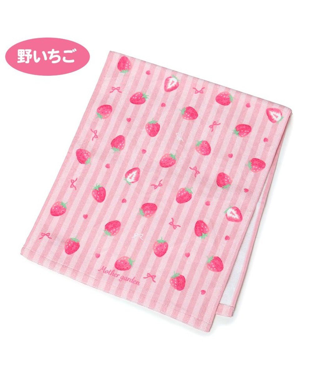 Mother garden マザーガーデン フェイスタオル 80×34cm 《ユニコーン/野いちご》 