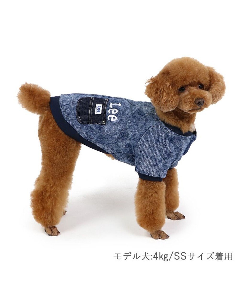 PET PARADISE Lee ウォッシュ加工 トレーナー 小型犬 
