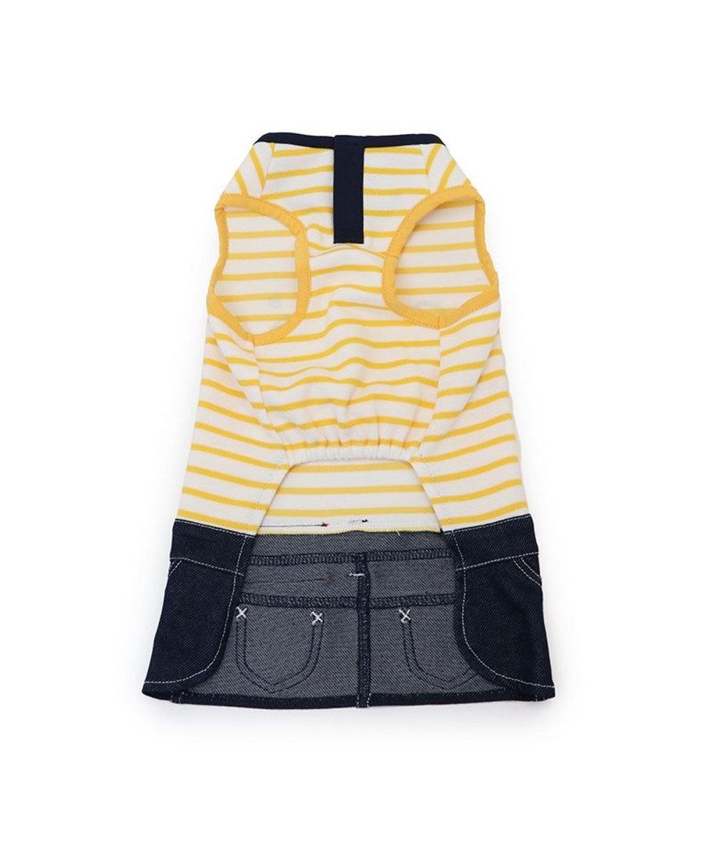 PET PARADISE Lee スカートつなぎ 《鹿子ボーダー》 小型犬