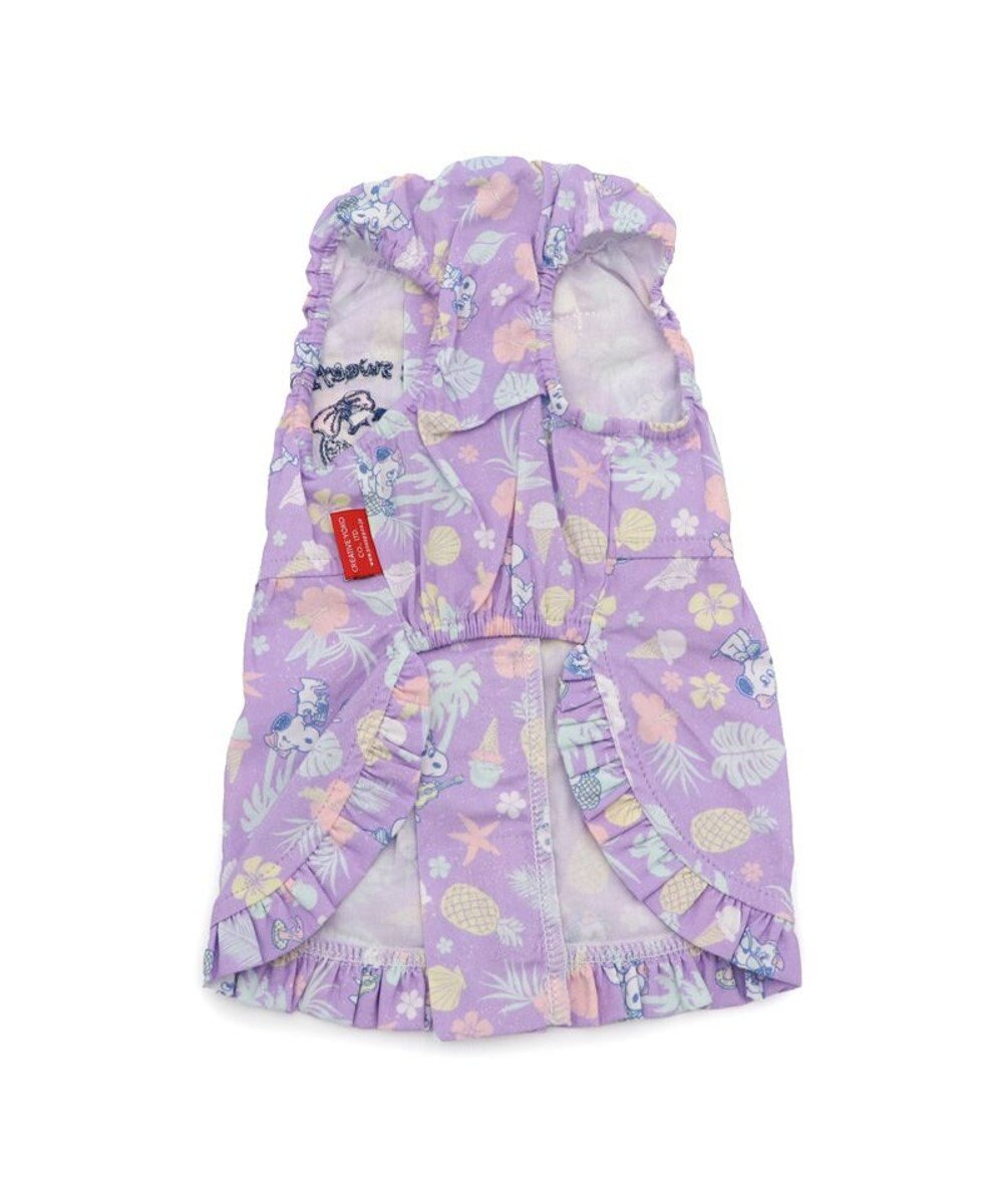 PET PARADISE スヌーピー 接触冷感 背中開き リゾートワンピース 中型犬