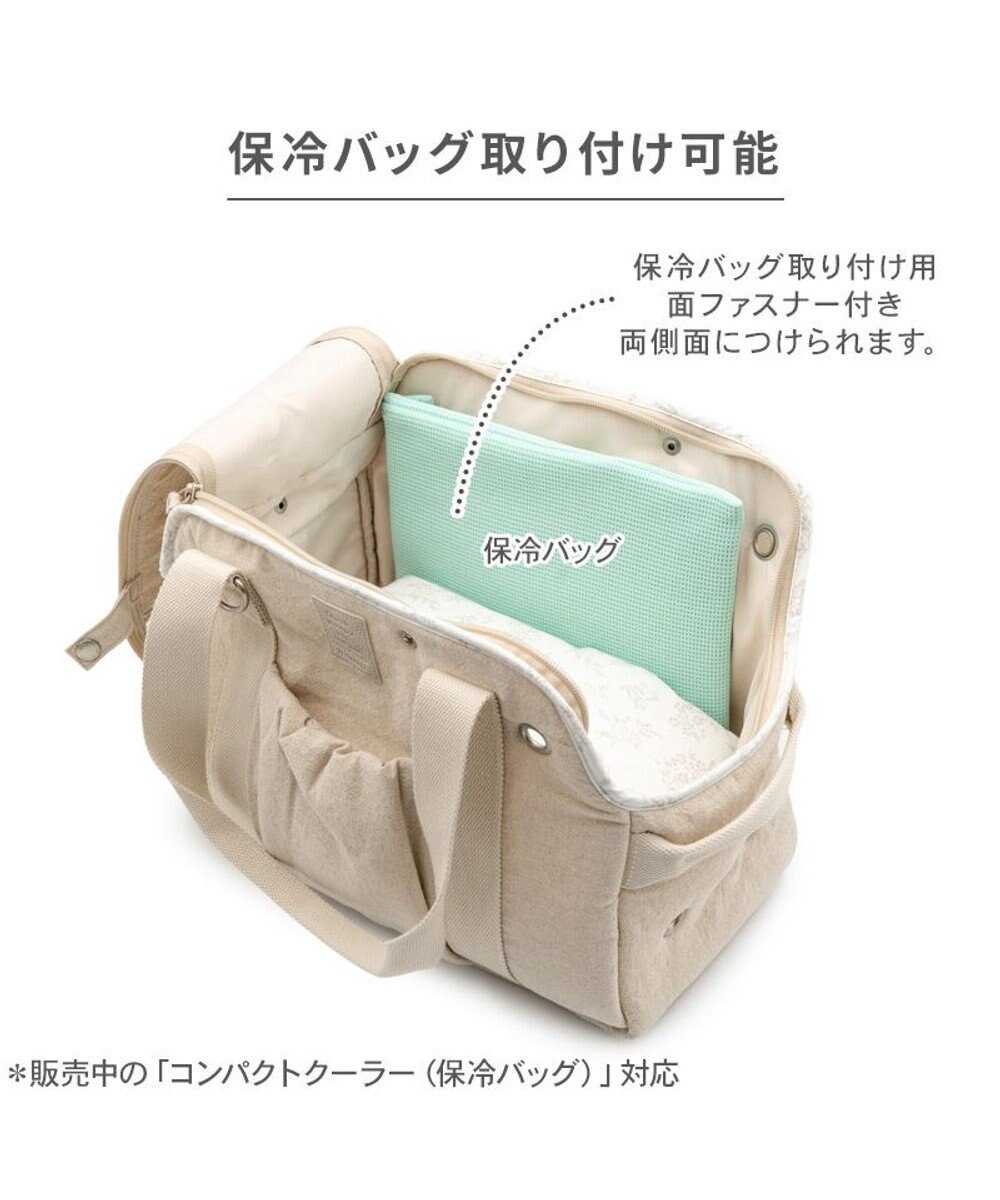 PET PARADISE ペットパラダイス ナチュラル リネンコットン キャリーバッグ M 小型犬 