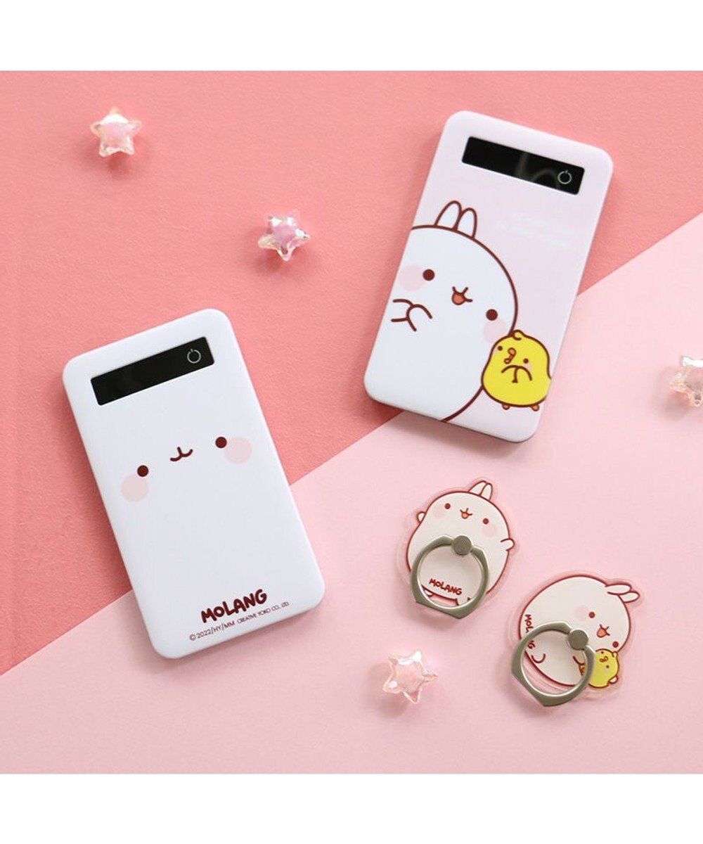 マザーガーデン Molang モラン モバイルバッテリー ホワイト ｕｓｂ出力 リチウムイオンポリマー充電器 スマホ充電器 電池容量3 7v 4000ｍａｈ かわいい キャラクター 新生活 新生活セット母の日 Mother Garden 通販 雑貨とペット用品の通販サイト マザー