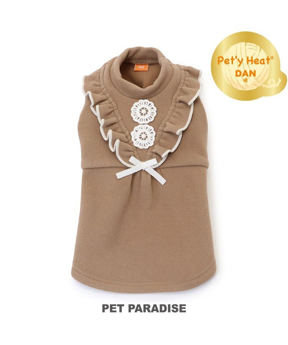 PET PARADISE ペットパラダイス ペティヒートDAN Tシャツ 《フリル花》 小型犬
