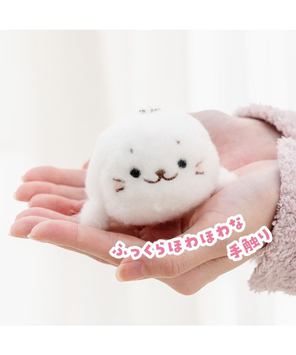 Mother garden しろたん ほわほわ キーホルダー 