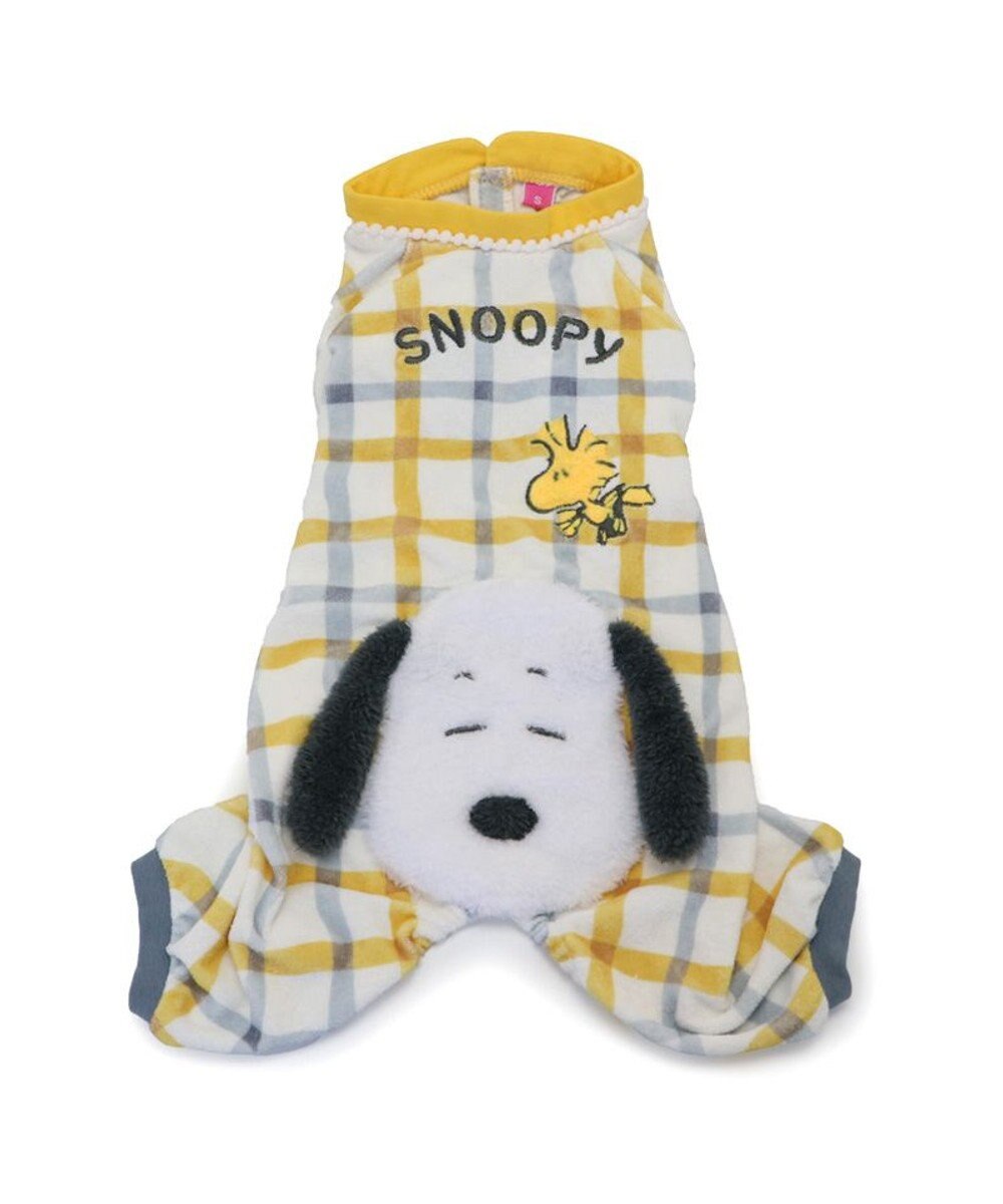 PET PARADISE スヌーピー サーモキープ ロンパース 《ひょこっと柄》 小型犬 