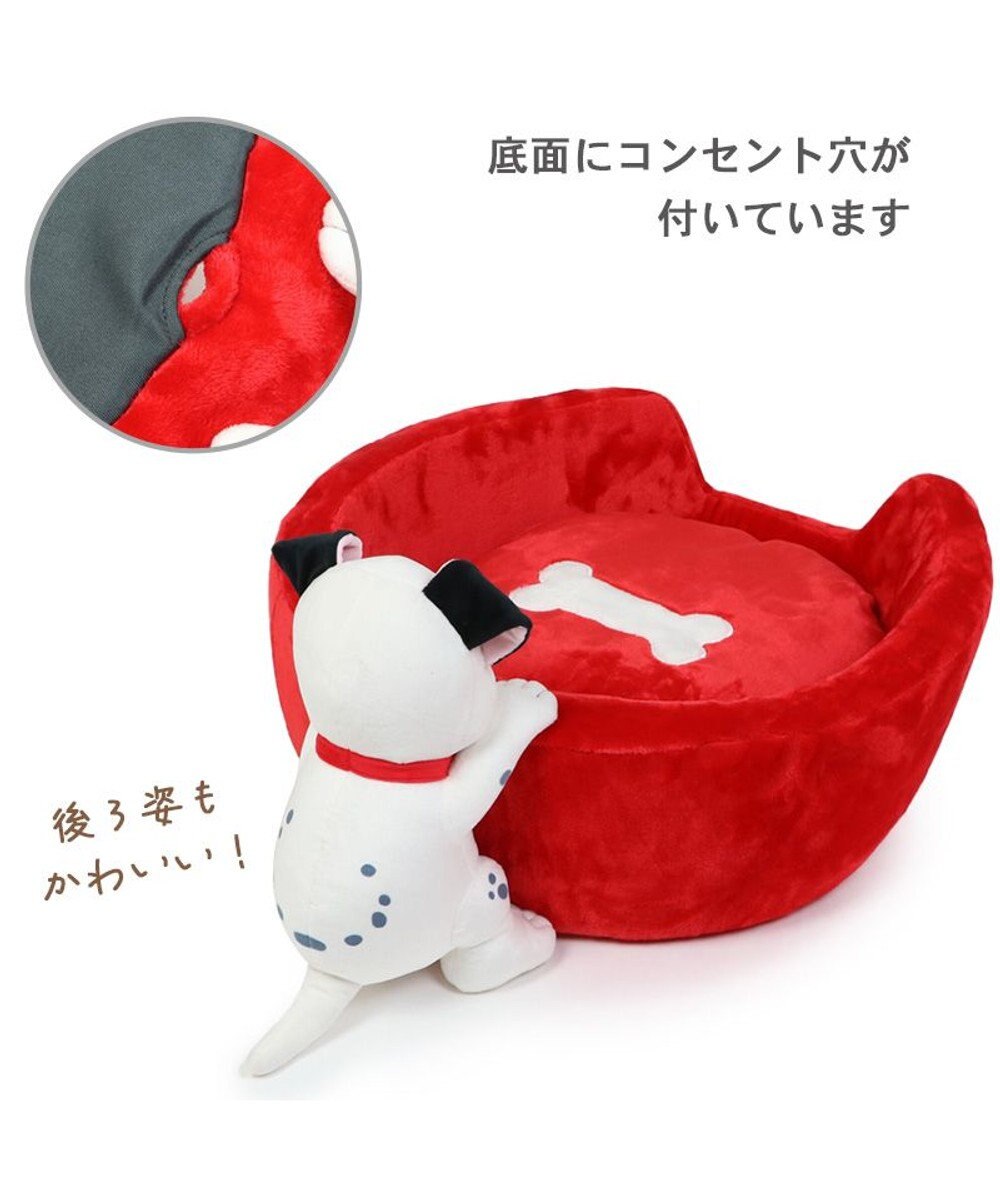 PET PARADISE 犬 ベッド ディズニー １０１匹わんちゃん カドラーベッド (53×53cm) 