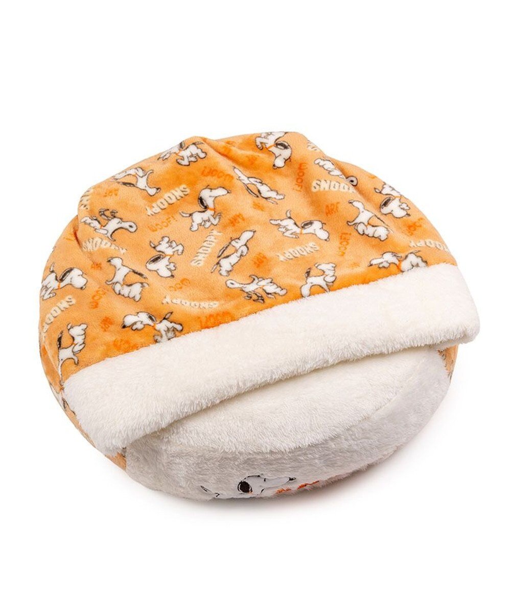 PET PARADISE スヌーピー 遠赤外線 丸型 寝袋 《てくてく》 Ｓ 