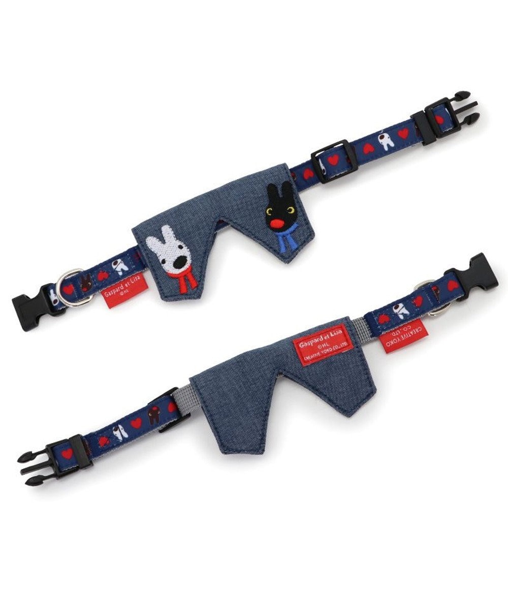 PET PARADISE リサとガスパール ハート襟付 首輪 SS