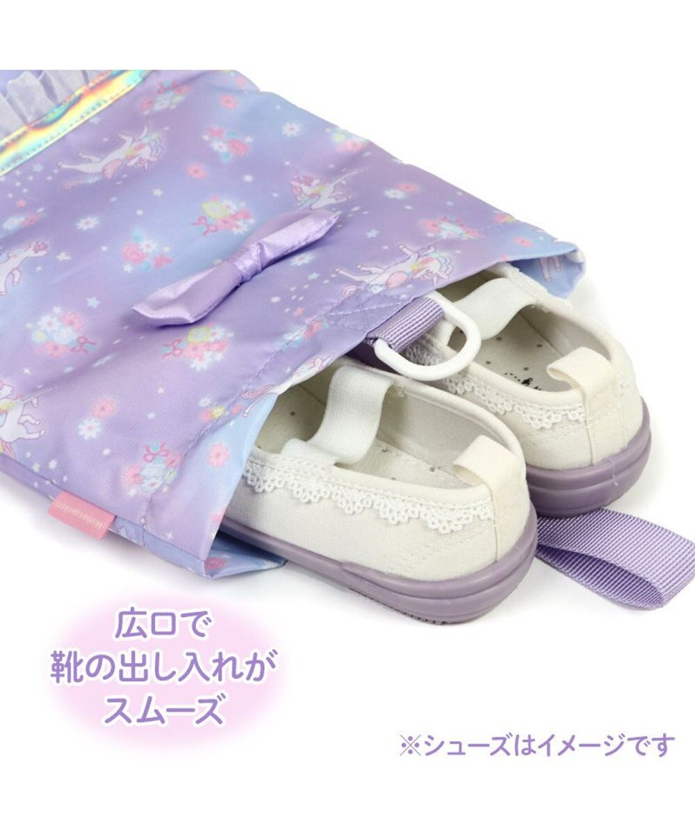 Mother garden マザーガーデン ユニコーン シューズバッグ 《フラワー柄》 