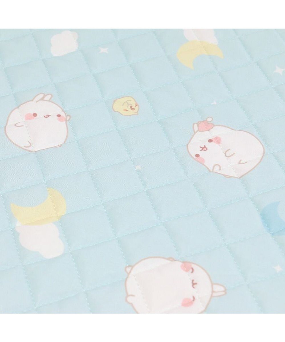 マザーガーデン MOLANG モラン 快眠 クール 枕パッド 35×50cm, 水色, -