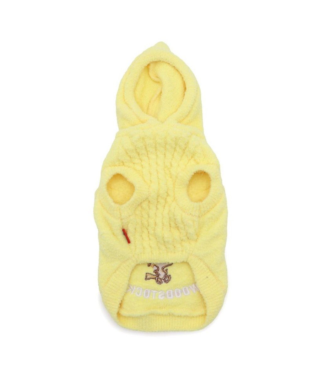 PET PARADISE スヌーピー ウッドストック 遠赤外線 もふもふ パーカー 小型犬 