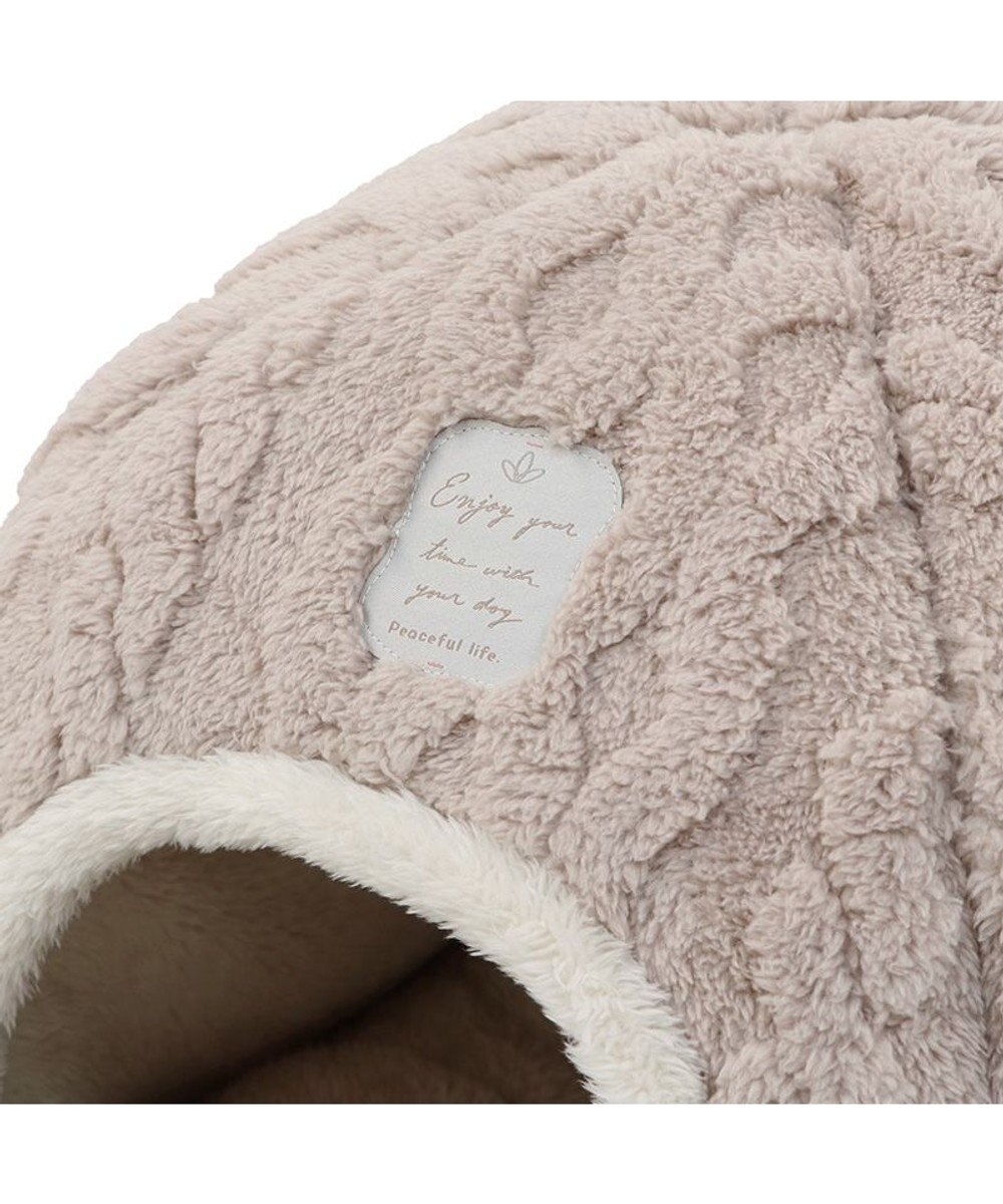 PET PARADISE ペットパラダイス 遠赤外線 ボアハウス 《アラン柄》  38×40cm 