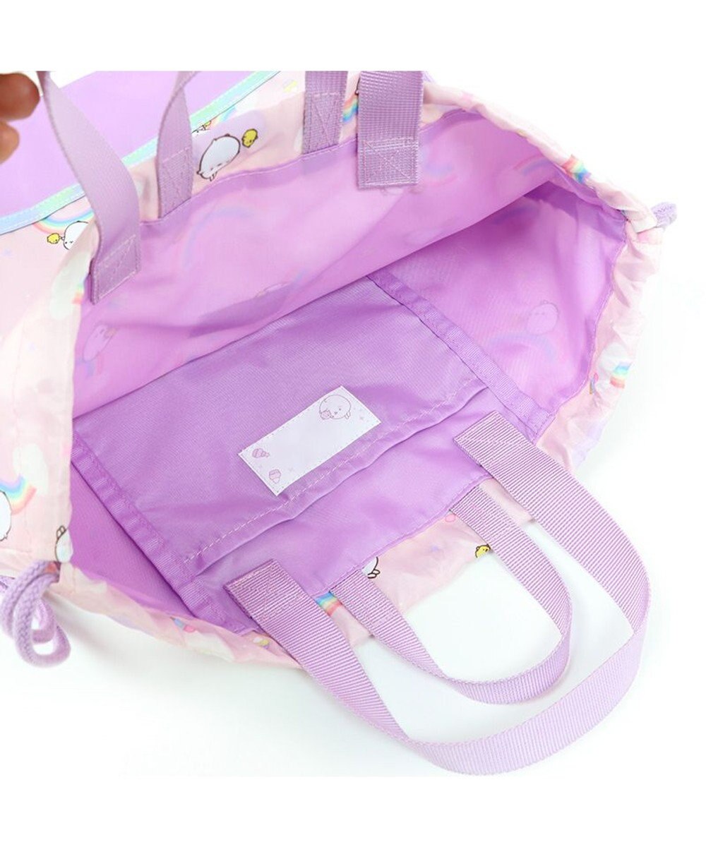 Mother garden マザーガーデン MOLANG モラン お着替巾着 虹柄