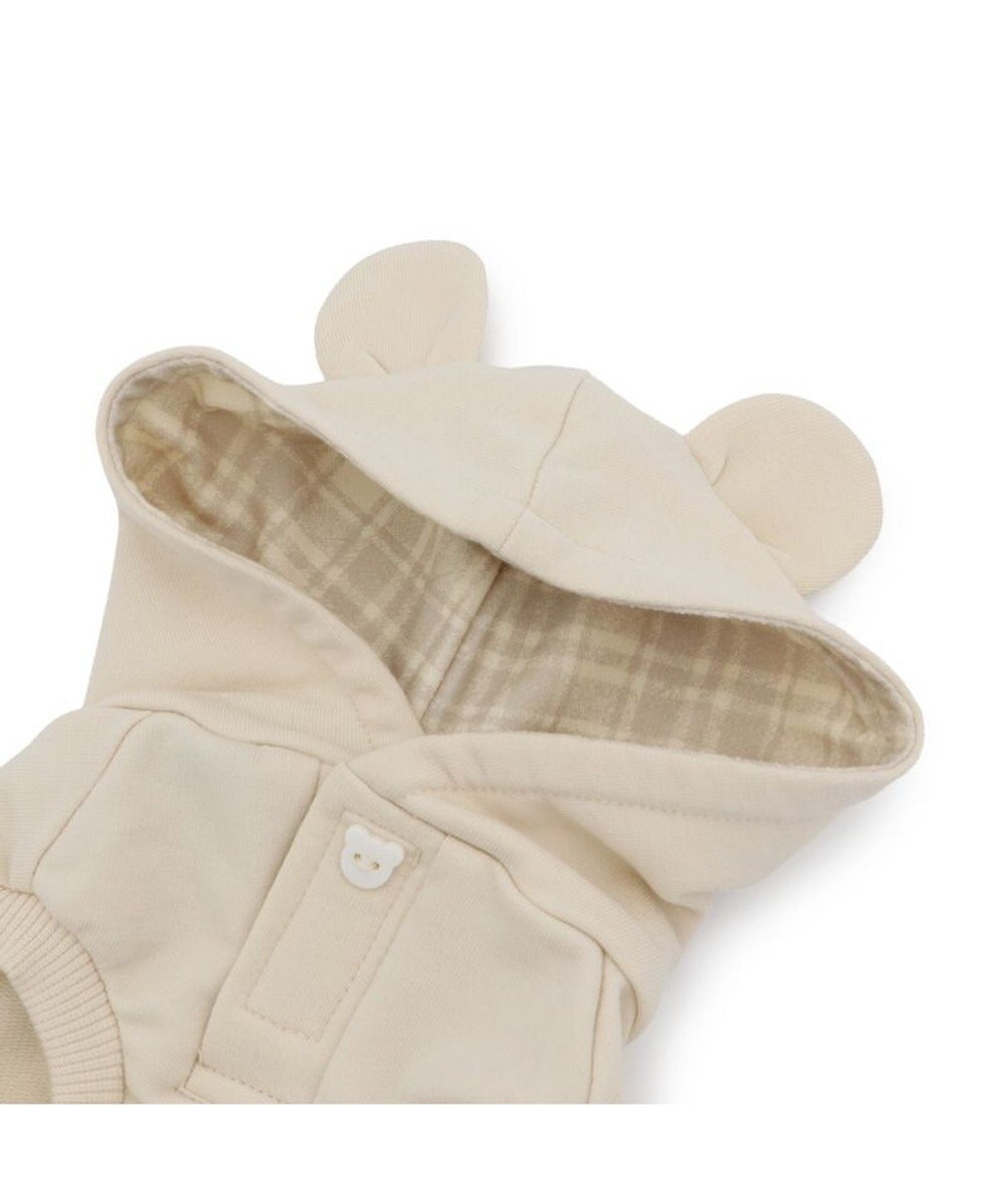 PET PARADISE ペットパラダイス くまちゃん パーカー 《ベージュ》 小型犬 