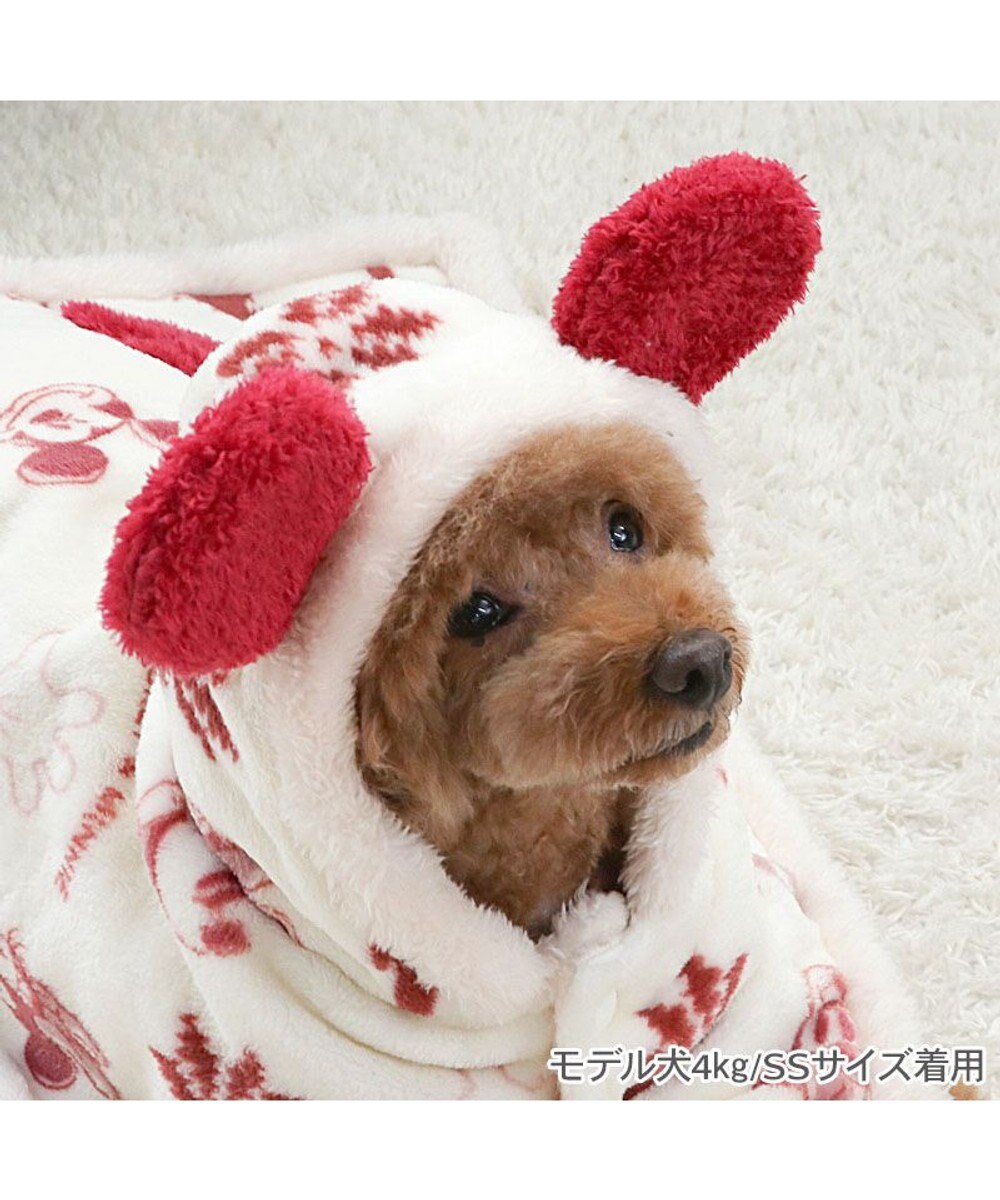 PET PARADISE ディズニー ミッキーマウス 着る毛布 《ニット柄》 小型犬 