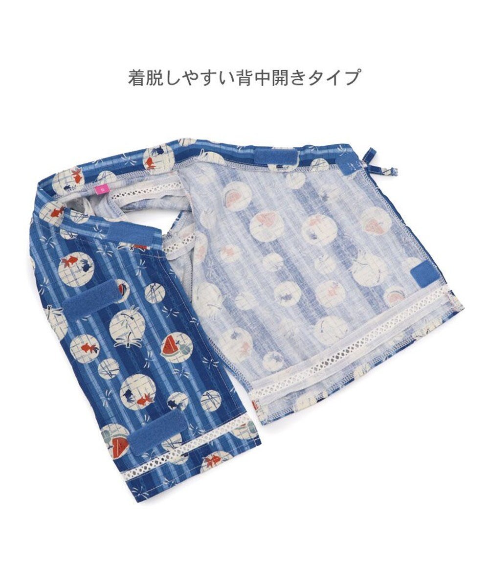 PET PARADISE ペットパラダイス 甚平 《しじら織り風》 中型犬 大型犬 