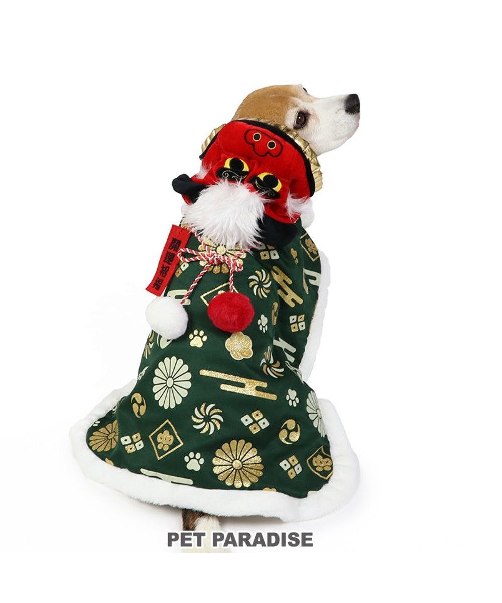 PET PARADISE ペットパラダイス 獅子舞 コート 中型犬 大型犬 緑