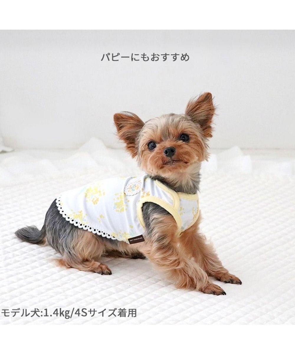 PET PARADISE ペットパラダイス はじめてタンクトップ 《ミモザ柄》 小型犬 