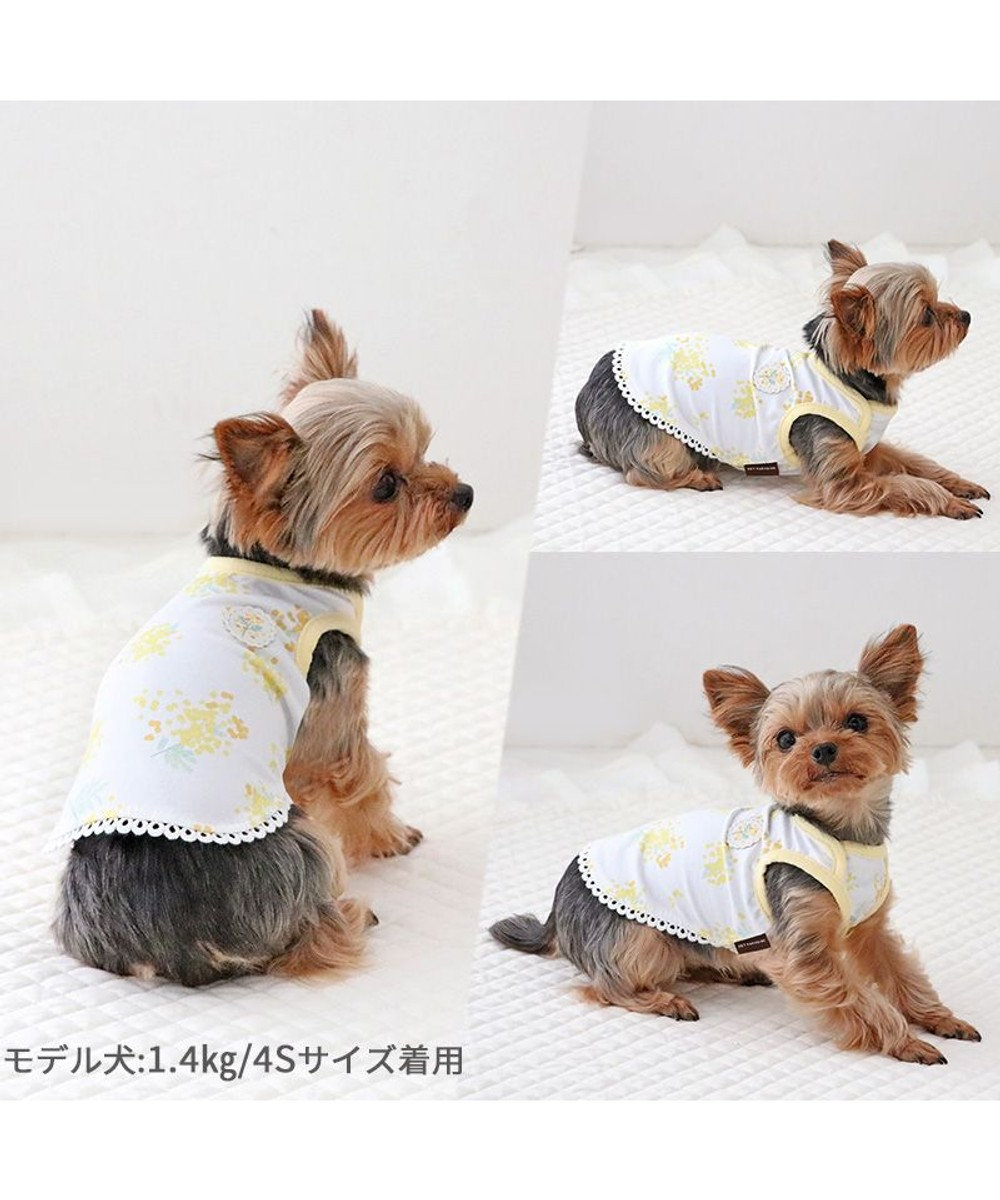 PET PARADISE ペットパラダイス はじめてタンクトップ 《ミモザ柄》 小型犬 