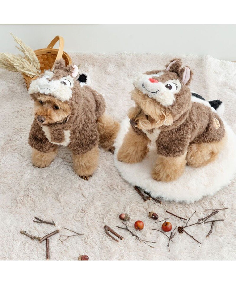 PET PARADISE ディズニー チップとデール チップなりきり パーカー 中型犬 