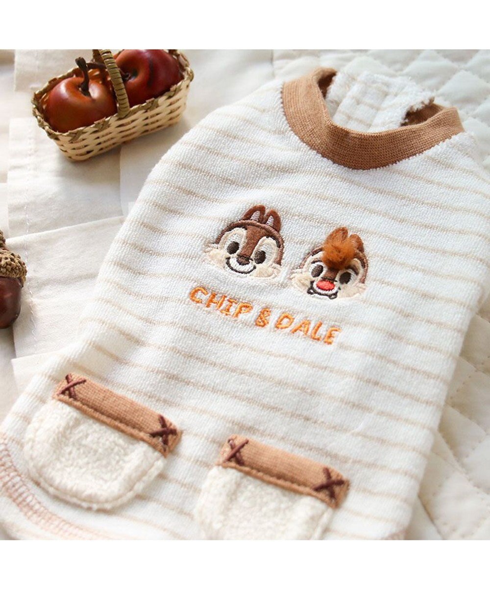 PET PARADISE ディズニー チップとデール サーモキープ お顔Tシャツ 小型犬 